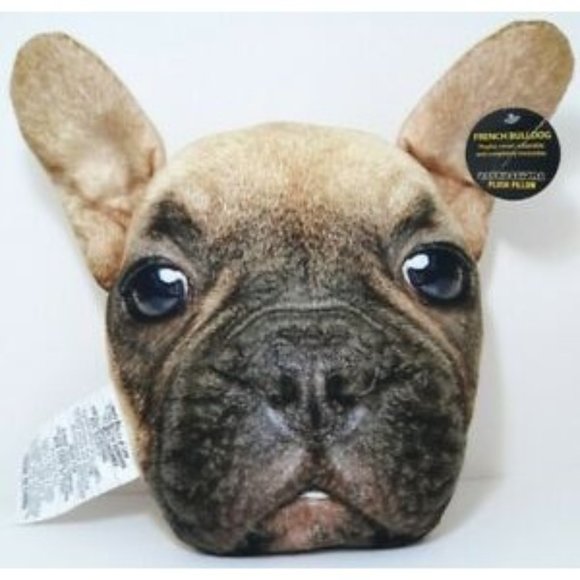 Expressions Other - NWT Expressions Plush Pillow French Bulldog